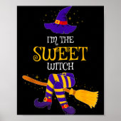 I’m The Sweet Witch Family Matching Costume Hallow Poster (Vorne)