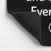 I’m Tired And It’s Not Even Late Funny Everyday Hu Mousepad (Ecke)