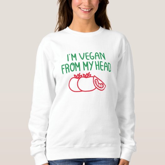 I’m Vegan Sweatshirt (Vorderseite)