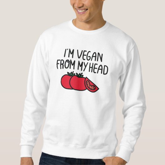I’m Vegan Sweatshirt (Vorderseite)