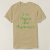 I’m Vegan T-Shirt (Design vorne)
