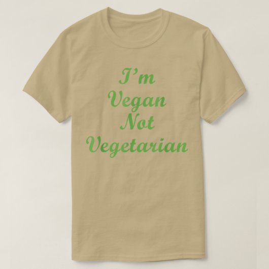 I’m Vegan T-Shirt (Design vorne)