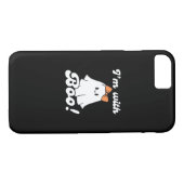 I’m With Boo Funny Retro Case-Mate iPhone Hülle (Rückseite (Horizontal))