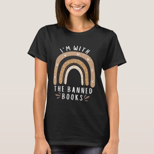 I m With The Banned Books Book 1 T-Shirt (Vorderseite)