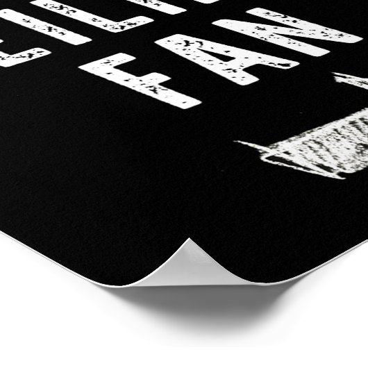 I’m With The Ceiling Fan Funny Halloween Couple Co Poster (Ecke)