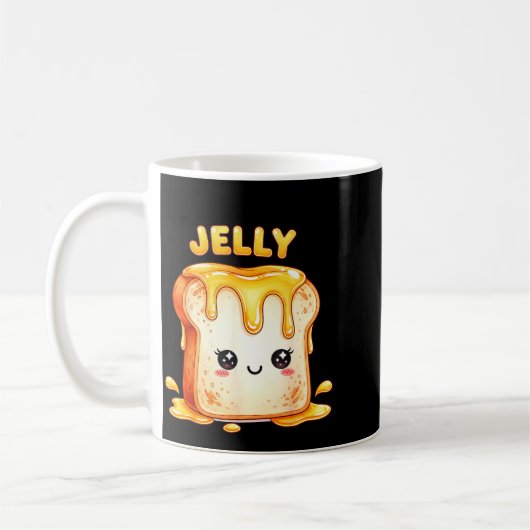 I’m With The Jelly Funny Matching Couple Cute Kawa Kaffeetasse (Links)