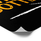 I’m With The Wine Bottle Halloween Matching Couple Poster (Ecke)