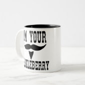 I’m Your Huckleberry  Stash  #USAPatriotGraphics Zweifarbige Tasse (Vorderseite Links)