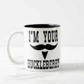 I’m Your Huckleberry  Stash  #USAPatriotGraphics Zweifarbige Tasse (Links)
