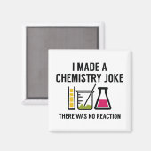 I Made A Chemistry Joke Magnet (Vorderseite/Rückseite)