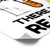 I Made A Chemistry Joke Poster (Ecke)