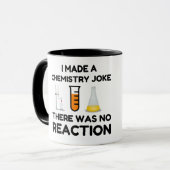 I Made A Chemistry Joke Tasse (Vorderseite Links)