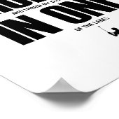 I Made A Hole In One Funny Golf Shirt Golf Gift  Poster (Ecke)