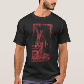 I Magician Lucifer 666 Goth Blackcraft Satanic Occ T-Shirt (Vorderseite)