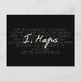 I. Magie Postkarte