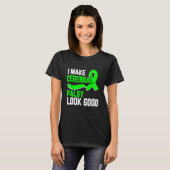 I make cerebral palsy look good Awareness green ri T-Shirt (Vorne ganz)