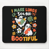 I Make Lungs Sound Bootiful Resratory Therast Hall Mousepad (Vorne)