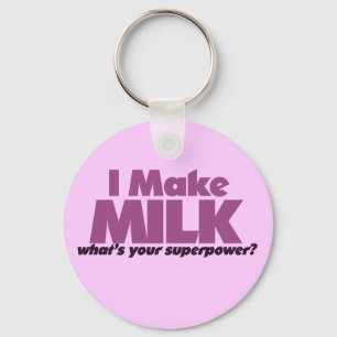 I make MILK what's your superpower? Schlüsselanhänger
