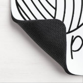 I Make String Hübsch ・ Strick Crochet Yarn Crafts Mousepad (Ecke)