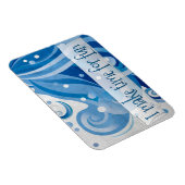 "I make time for fun" Motivation Affirmation Flexi Magnet (Rechte Seite)