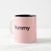 I Mama, niedliche Mutter-Tagesgeschenke Zweifarbige Tasse (Vorderseite Links)