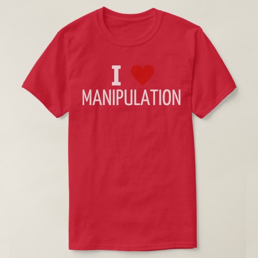 i Manipulation von Lieben 1 T-Shirt (Design vorne)