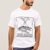 I map, I fly Drone T-shirt (Vorderseite)