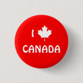 I Maple Leaf Canada Button (Vorderseite)