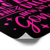 I Match Energy So You Decide  Poster (Ecke)