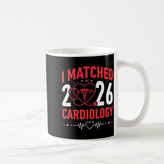 I Matched Cardiology Match Day 2026 Residency Resi Kaffeetasse (Rechts)