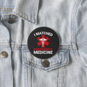 I Matched Emergency Medicine Abschluss Button (Beispiel)