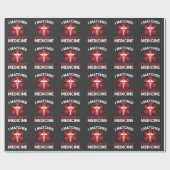 I Matched Emergency Medicine Abschluss Geschenkpapier (Flach)