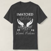 I Matched Internal Medicine Residency Match Day 20 T-Shirt (Design vorne)