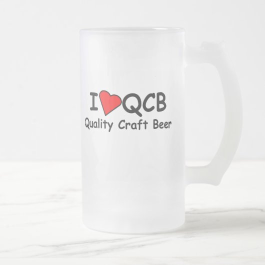 I mattierte Tasse der Liebe-QCB (Rechts)