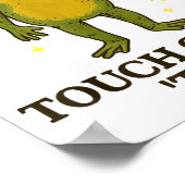 I May Have A Touch Of The tism  Poster (Ecke)