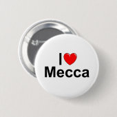 I Mekka der Liebe-(Herz) Button (Vorne & Hinten)