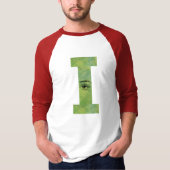 I Men Basic 3/4 Sleeve Raglan T - Shirt (Vorderseite)