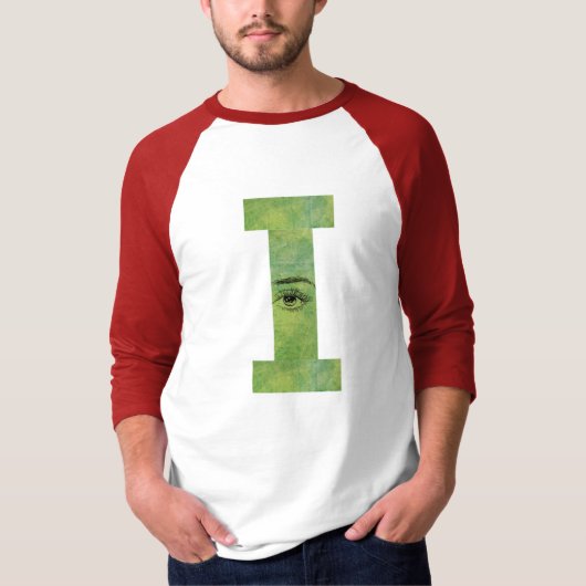 I Men Basic 3/4 Sleeve Raglan T - Shirt (Vorderseite)