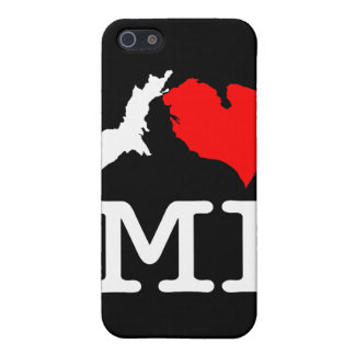 I ♥ MI (i-Herz Michigan) iPod-/iPhonekasten iPhone 5 Schutzhülle