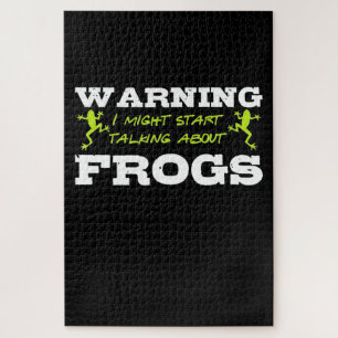 I Might Start Talking About Frogs Puzzle