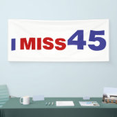 I Miss 45 Banner (Messe)