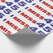 I Miss 45 Geschenkpapier (Ecke)