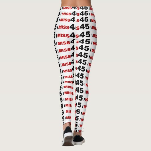 I Miss 45 Leggings (Rückseite)