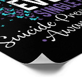 I Miss My Husband Every Single Day Suicide Prevent Poster (Ecke)