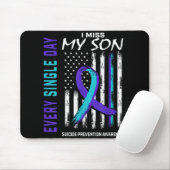 I Miss My Son Suicide Awareness Prevention America Mousepad (Mit Mouse)