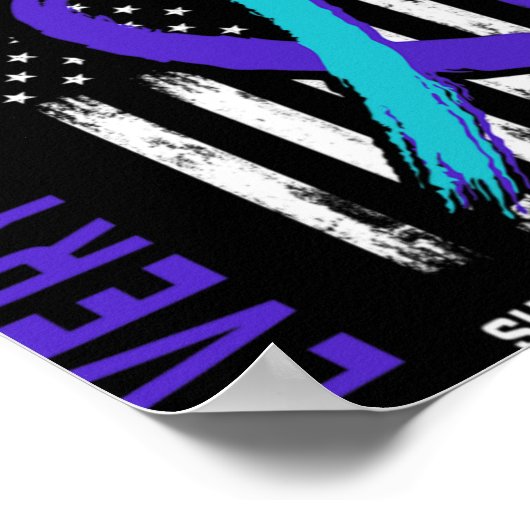 I Miss My Wife Suicide Awareness Prevention Americ Poster (Ecke)