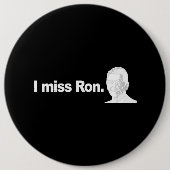 I MISS RON 2 Autoaufkleber Button (Vorderseite)