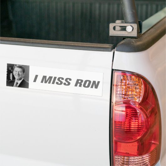 I Miss Ron Autoaufkleber (Auf Lkw)