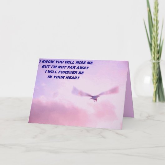 I Miss You_ Card Karte (Vorderseite)