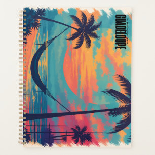 "I miss you Guadeloupe" - Sonnenuntergang und Hama Planer